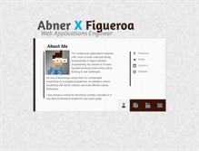 Tablet Screenshot of abnerx.com